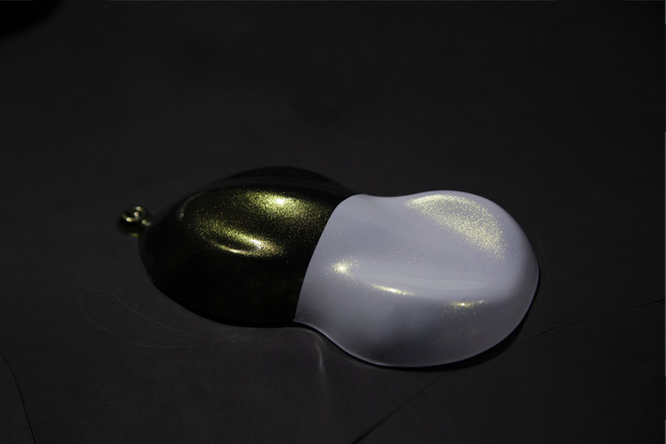Синтетическое стекло окрашенное TRANSPARENT DARK GOLD