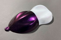 Краска -  синтетическое  стекло, супер прозрачное Transparent Purple-Gold