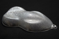 Флейки глянцевые серебряные 