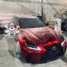 Комплект кэнди краски на спортбайк Ultra Red