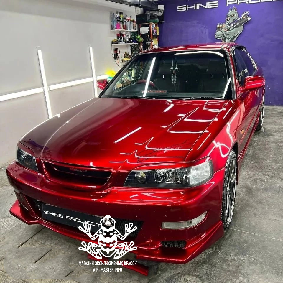 Комплект кэнди краски на спортбайк Ultra Red