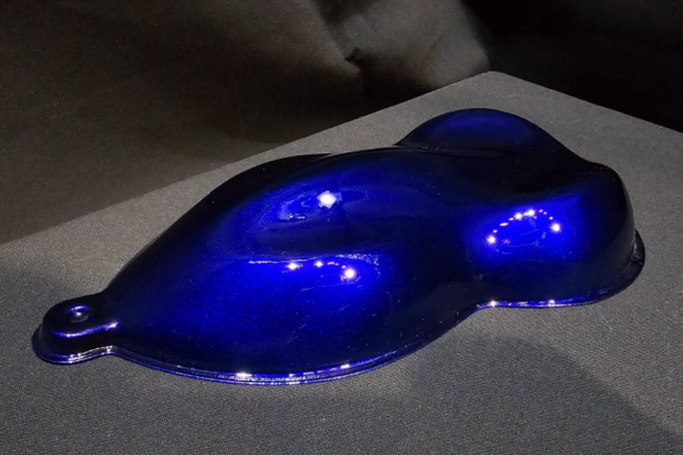 Комплект кенди краски на маленький мотоцикл ATOMIC BLUE