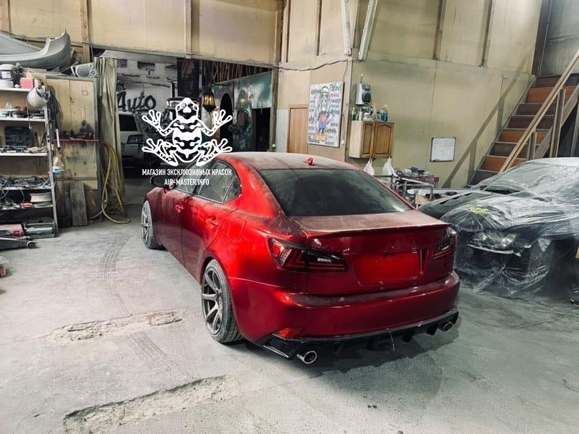 Комплект кенди краски на большой мотоцикл Ultra Red