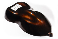 Цветной перламутр, имитирующий цветовой переход кенди-красок Brown Red