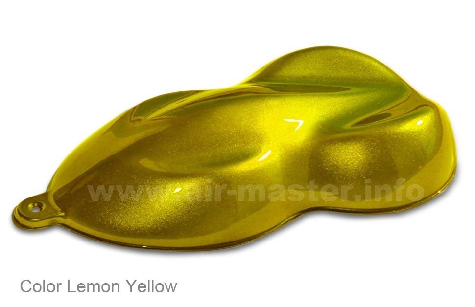 Комплект кэнди краски на спортбайк Lemon yellow
