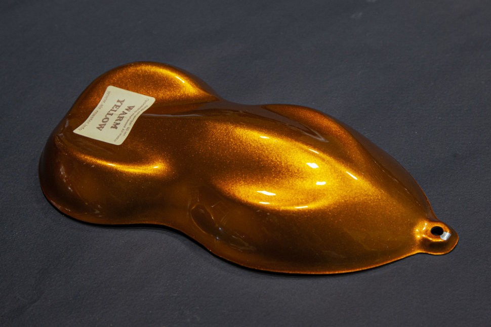 Комплект кэнди краски на спортбайк Warm yellow 