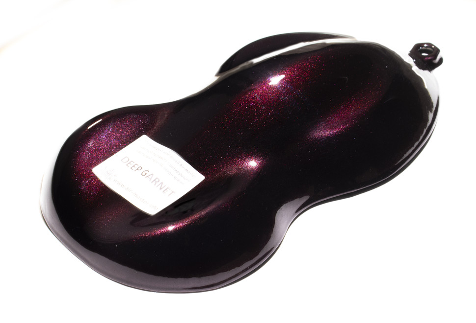 Цветной перламутр, имитирующий цветовой переход кенди-красок DEEP GARNET 