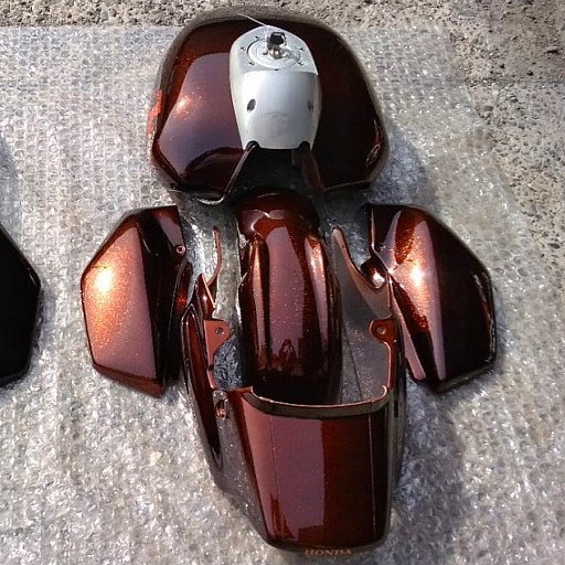 Комплект кэнди краски на спортбайк Brown