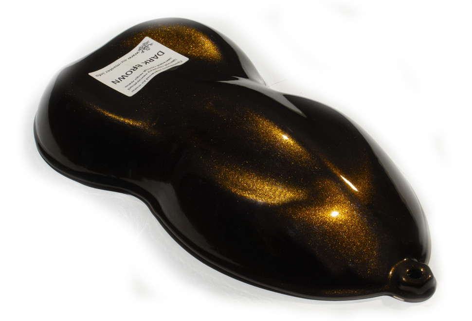 Цветной перламутр, имитирующий цветовой переход кенди-красок DARK BROWN