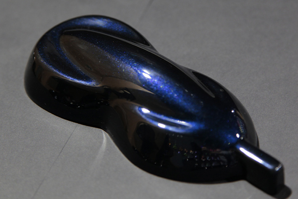 Перламутр цветной BLUE CARBON 