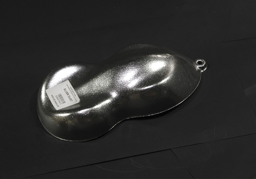  Silver silk (с напылением Серебра) подложка для кенди красок. 1
