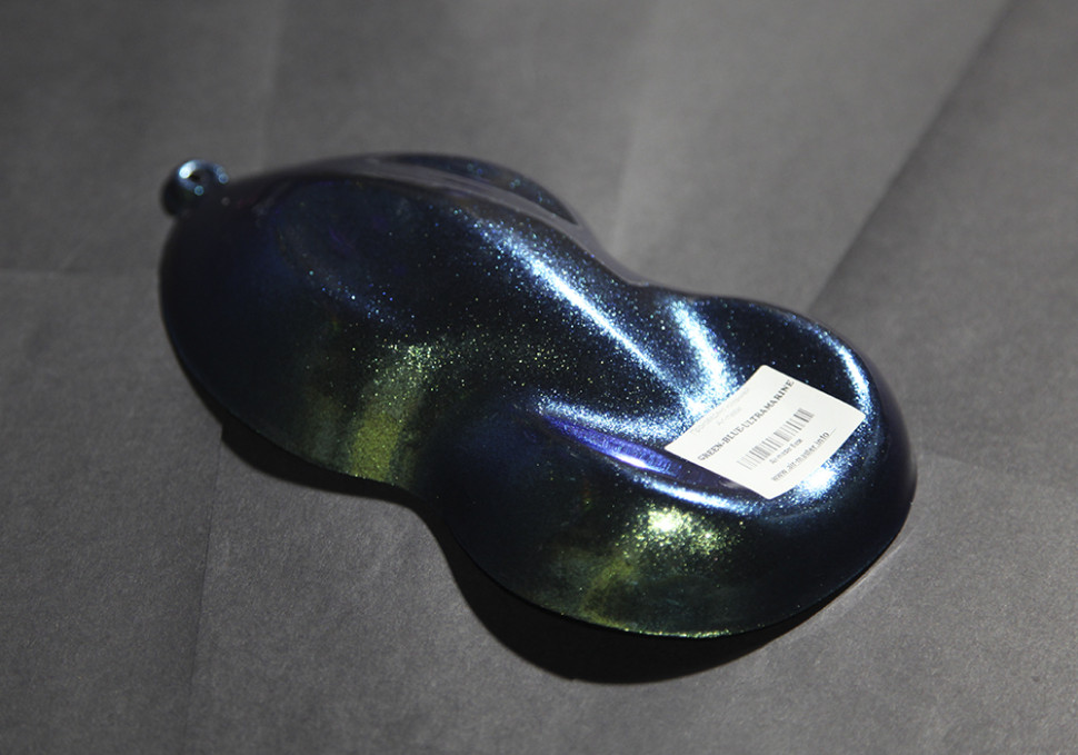 Краска хамелеон Green-Blue-Ultramarine