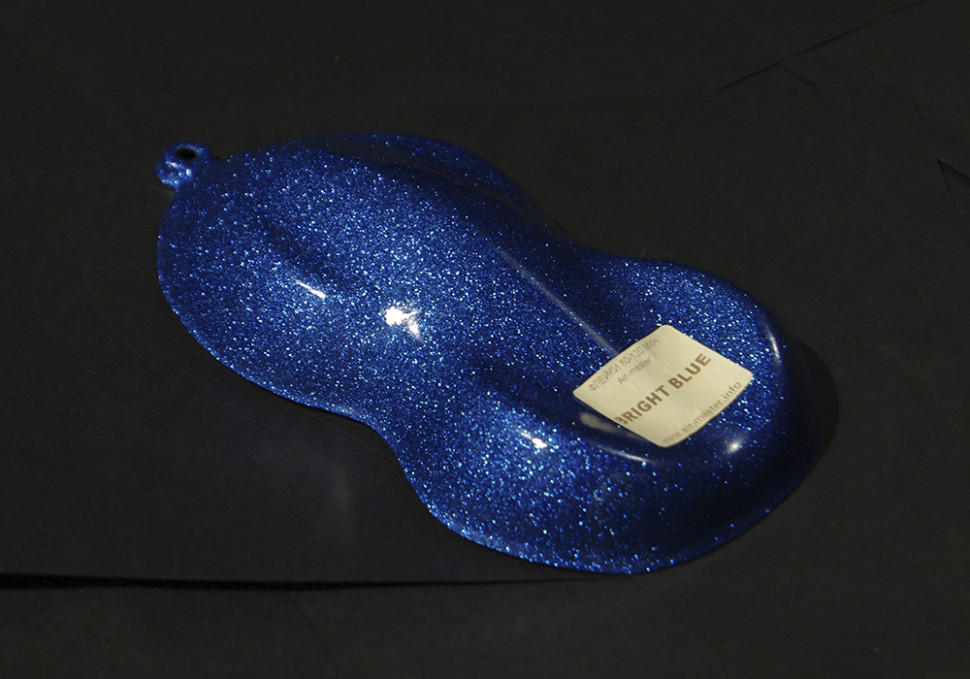 Флейки цветные Bright Blue