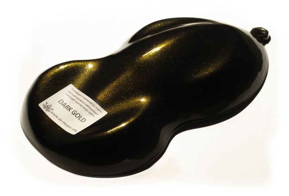 Цветной перламутр, имитирующий цветовой переход кенди-красок DARK GOLD 
