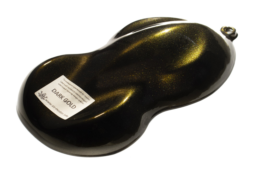 Цветной перламутр, имитирующий цветовой переход кенди-красок DARK GOLD 