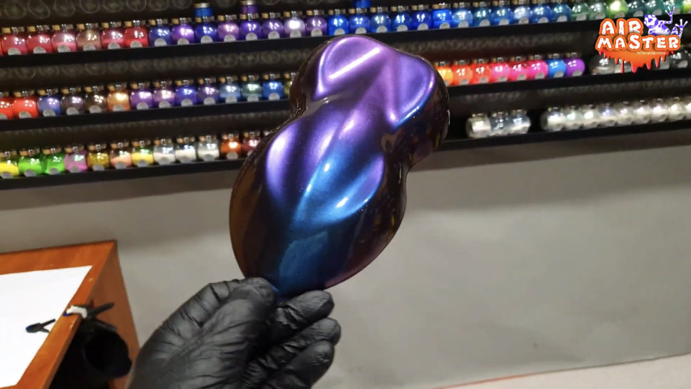 Краска хамелеон Blue-Violet-Purple
