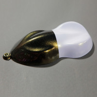 Cинтетическое стекло TRANSPARENT WHITE GOLD ROCK GLASS (Крупная фракция)