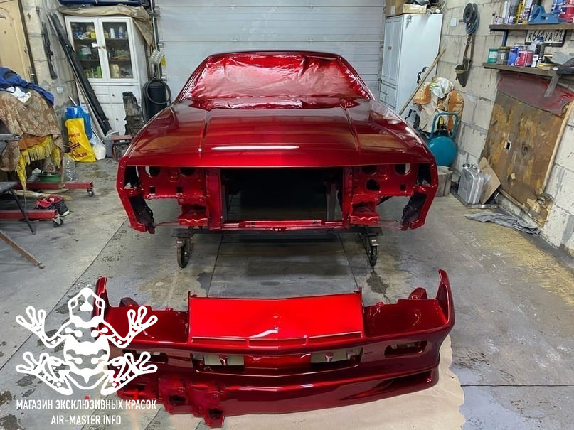 Комплект кенди краски для покраски большого авто Ultra Red