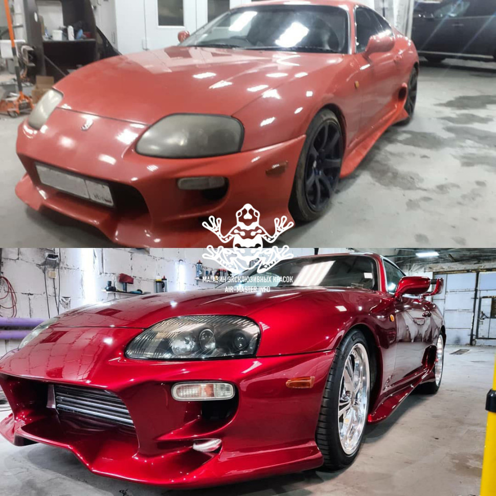  Комплект кенди краски для покраски большого авто Ultra Red