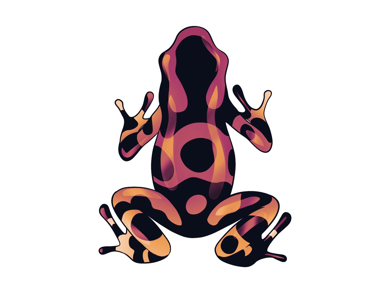 Имитация флуоресцентных красок - светостойкая